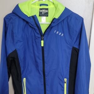OshKosh B'gosh Neon Yellow and Blue Jacket